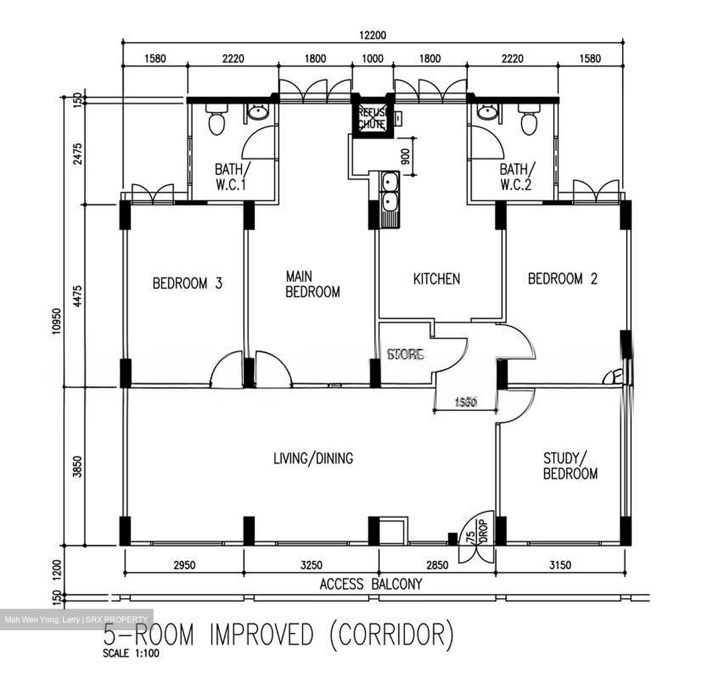 Blk 533 Bukit Batok Street 51 (Bukit Batok), HDB 5 Rooms #577231971